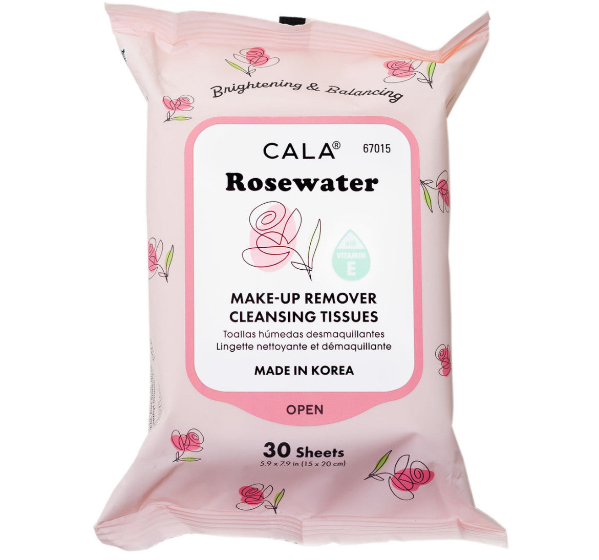 Makeup removal wipes